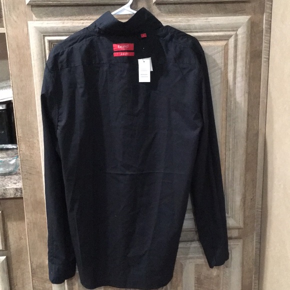 New With Tags Modern Fit Long Sleeve Button Down Shirt (Bruno) - Picture 11 of 14